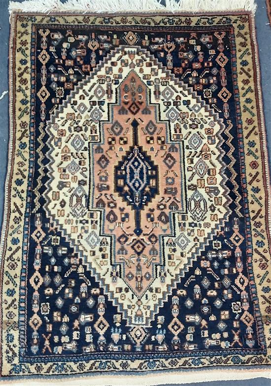 Two Persian rugs larger approx. 100 x 200cm